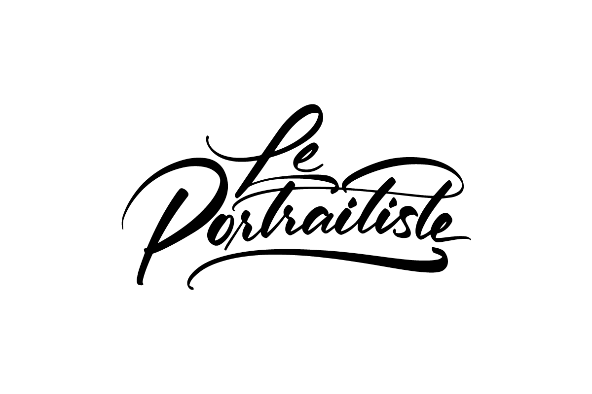 Le portraitiste logo plus gros