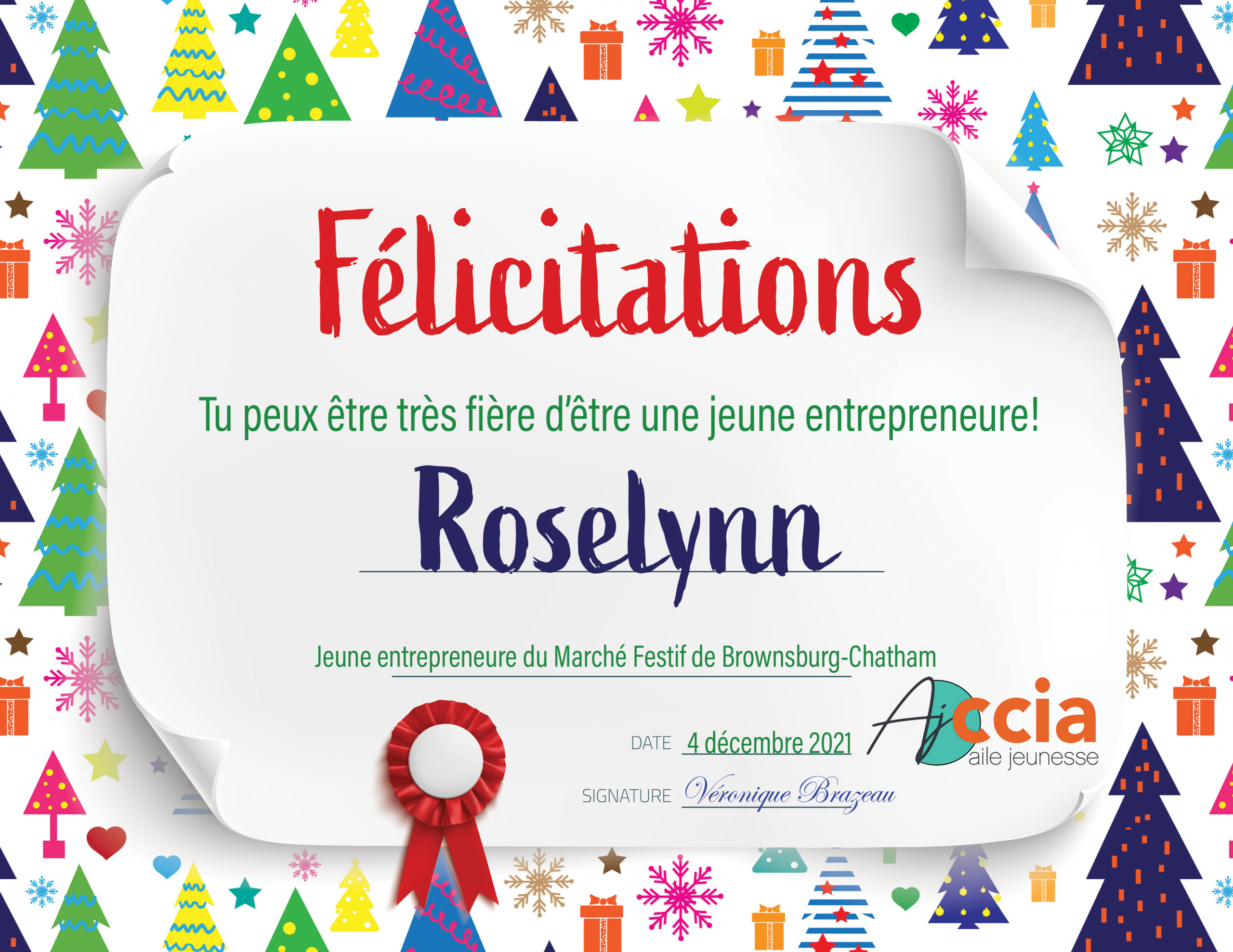 diplome roselynn